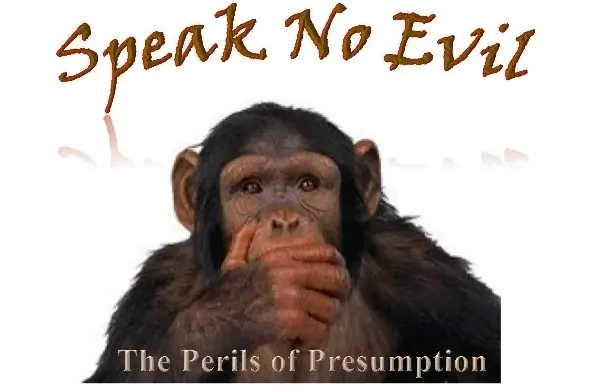 Don’t Speak Evil of Others